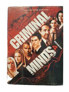 Season 4 Criminal Minds 7-Disc DVD Set 26 Episodes
